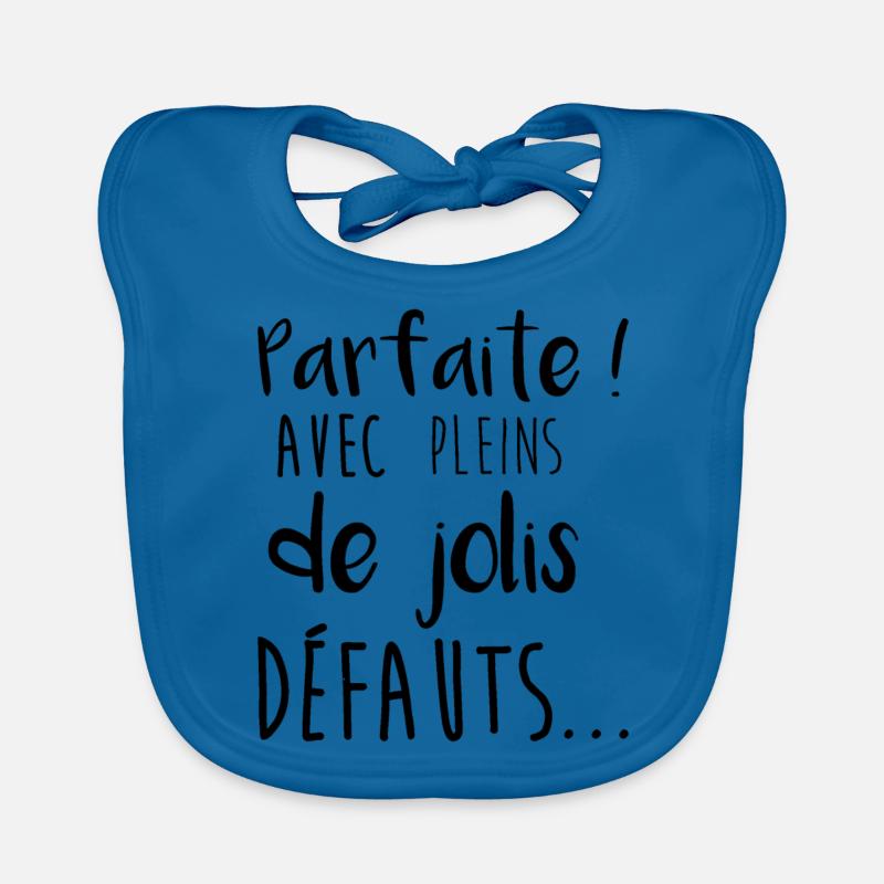 Parfaite avec pleins de jolis defauts Bavoir bio Bébé
