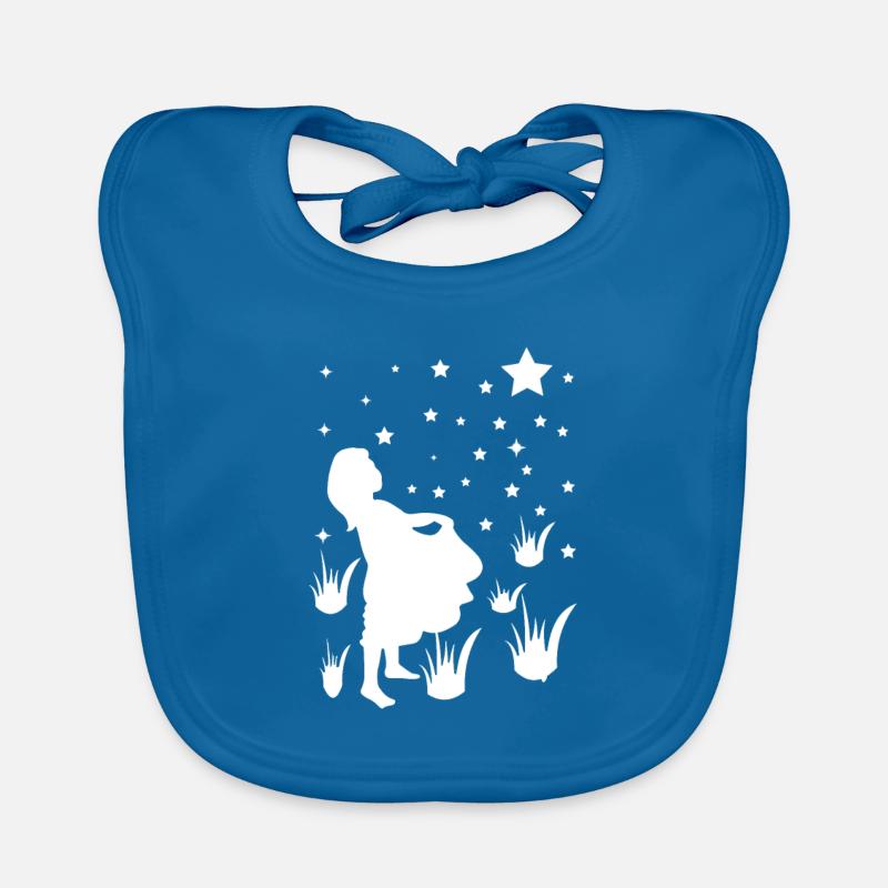 Sterntaler Silhouette blanc Bavoir bio Bébé