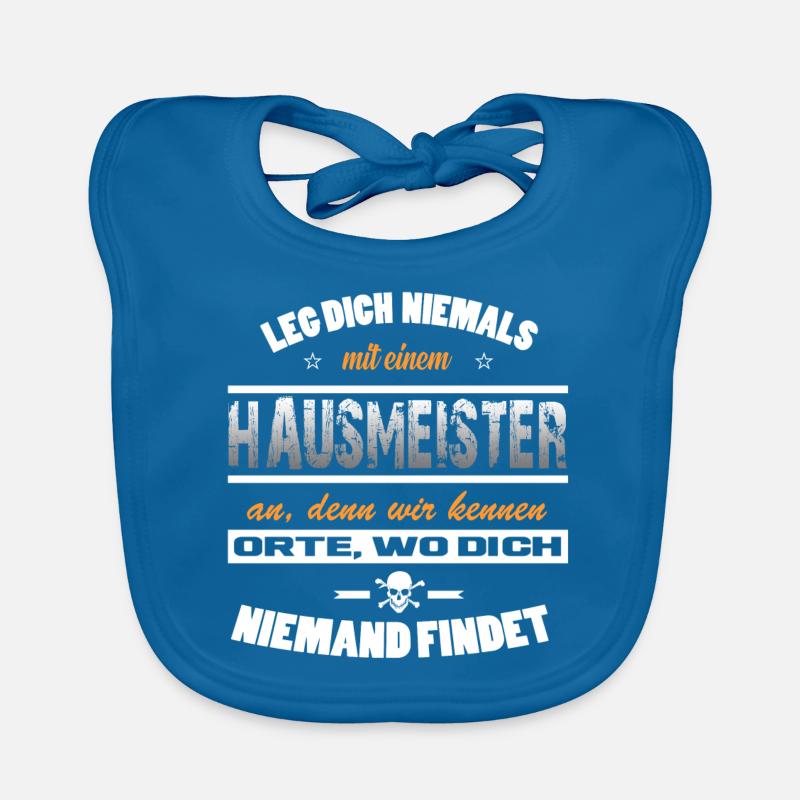 Never mess with a janitor! Organic Baby Bibs