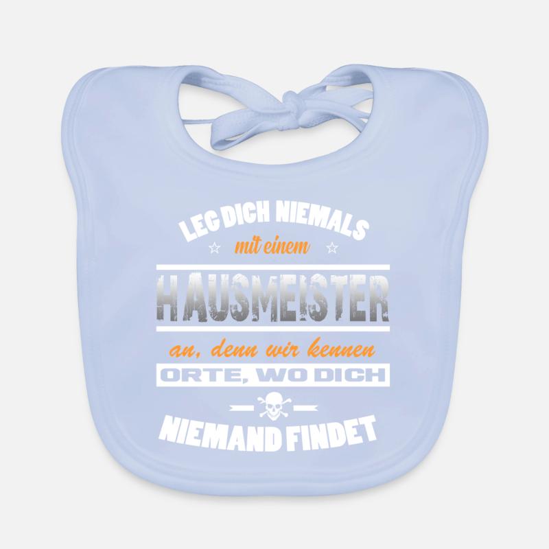 Never mess with a janitor! Organic Baby Bibs