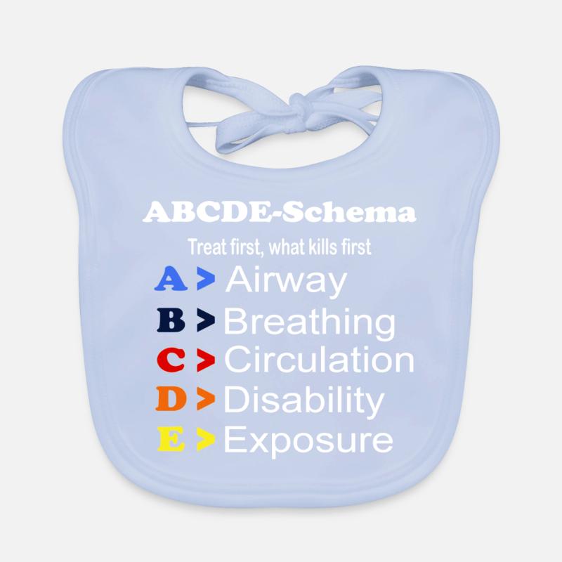 Service de secours - premiers secours Bavoir bio Bébé