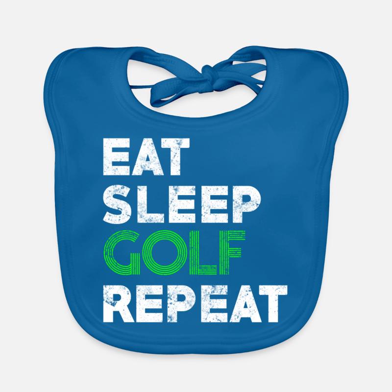 Golf spruch golfen Baby Bio-Lätzchen