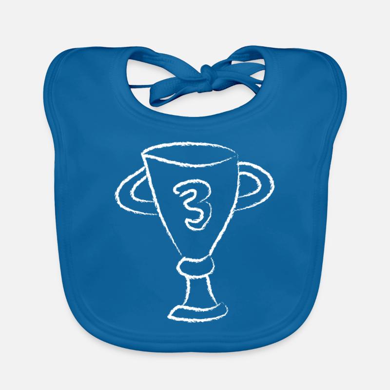 Cup 3rd gold silver award ceremony bronze medal Organic Baby Bibs