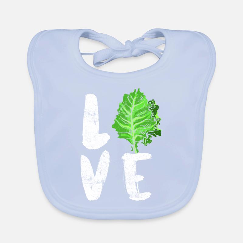 J'adore la salade Bavoir bio Bébé