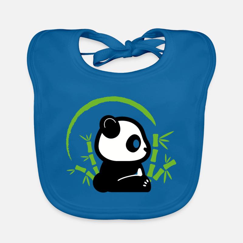 Panda bamboo Organic Baby Bibs