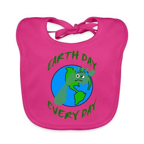 Earth Day Every Day - Baby Bio-Lätzchen