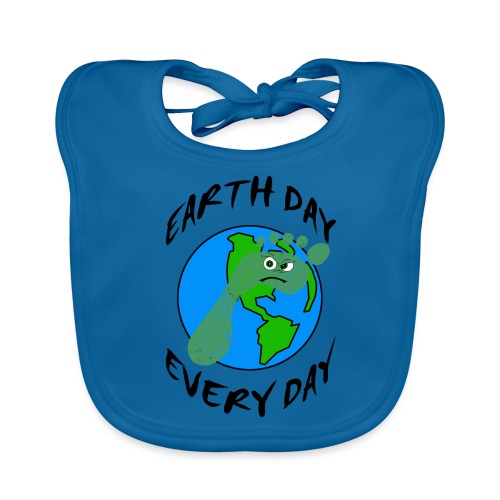 Earth Day Every Day - Baby Bio-Lätzchen