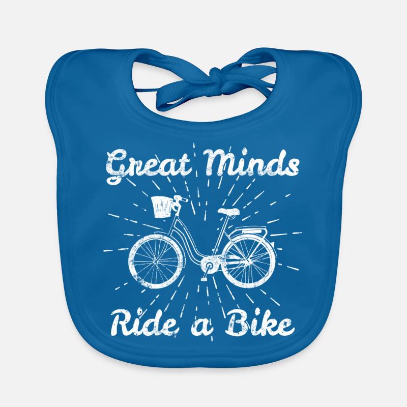 Fahrrad radfahren spruch Baby Bio-Lätzchen