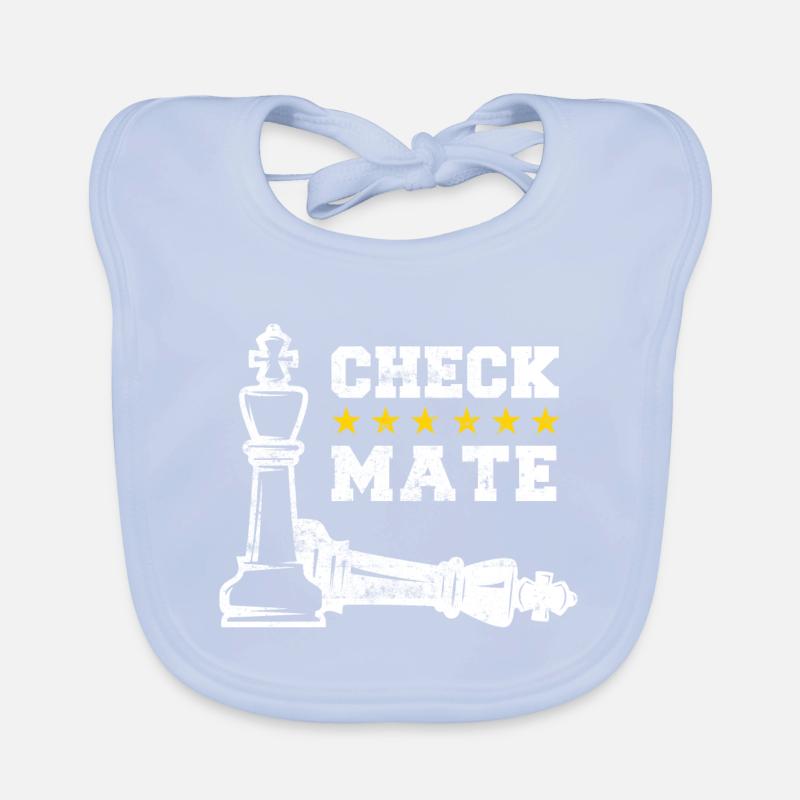 Chess Chess checkmate Organic Baby Bibs