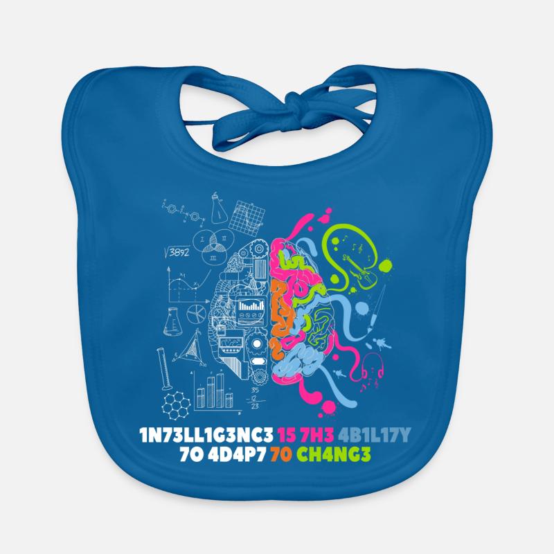 Citer l'intelligence geek Stephen Hawking Bavoir bio Bébé