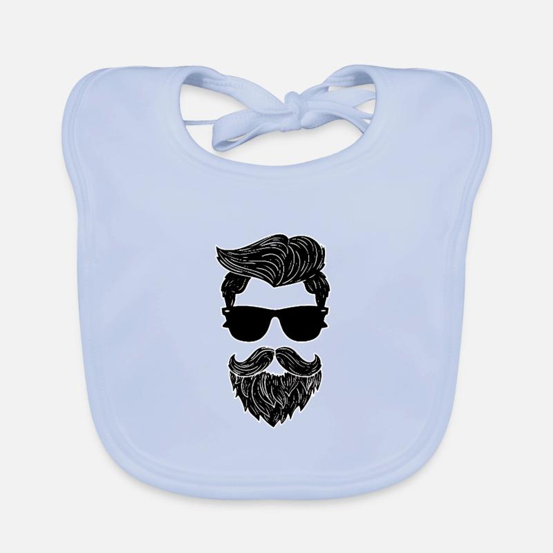 beard Organic Baby Bibs