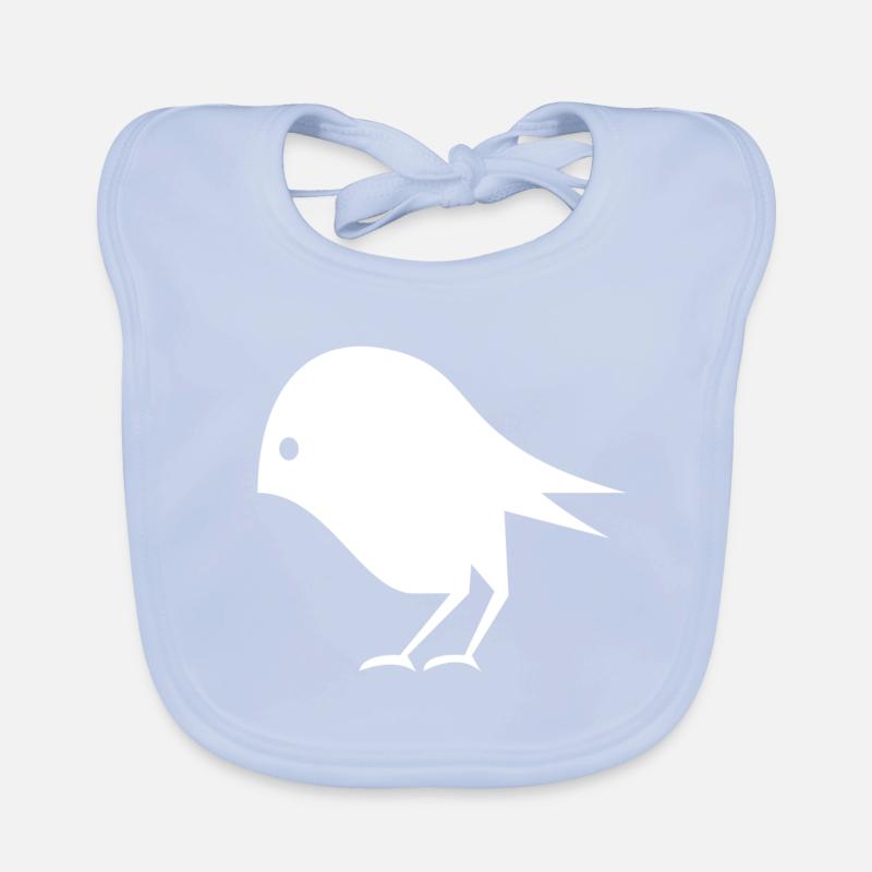 Image d’oiseau Bavoir bio Bébé