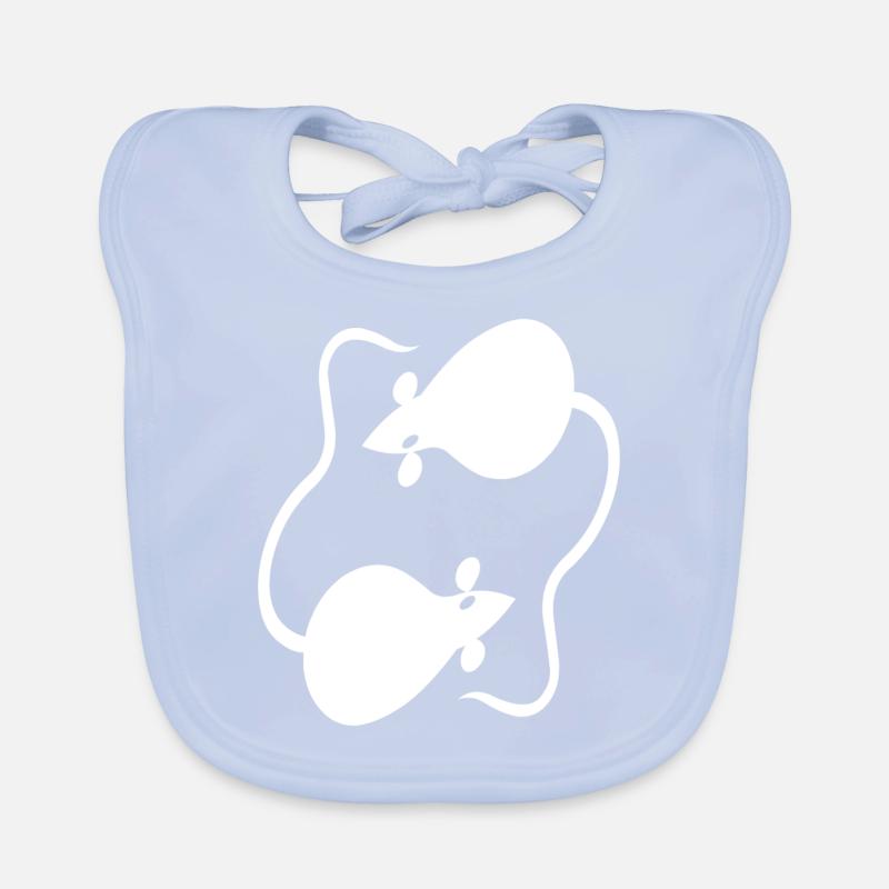 Mäuse Baby Bio-Lätzchen