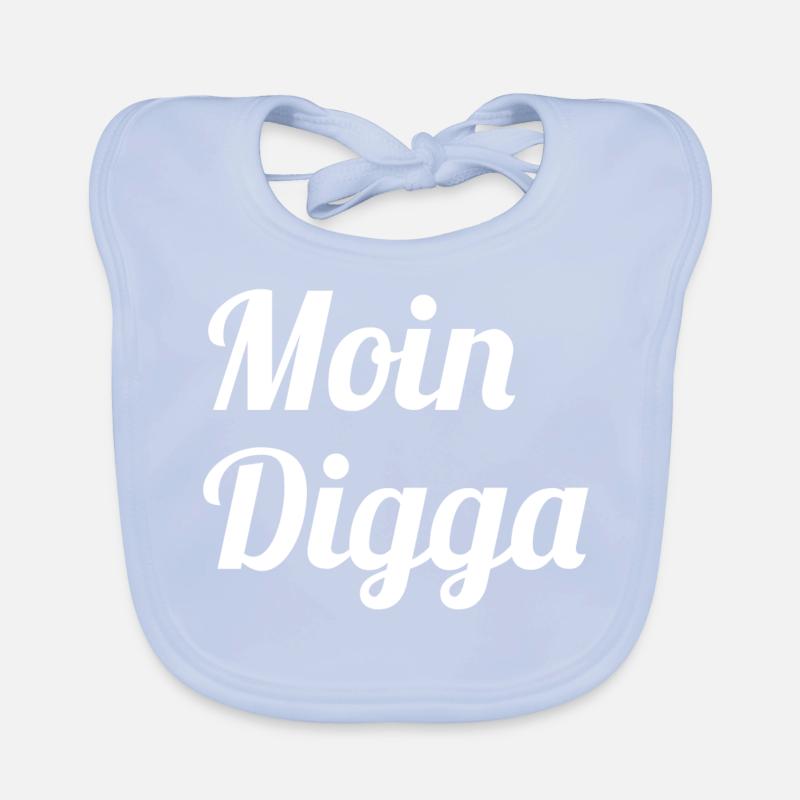 Moin Digga Bavoir bio Bébé