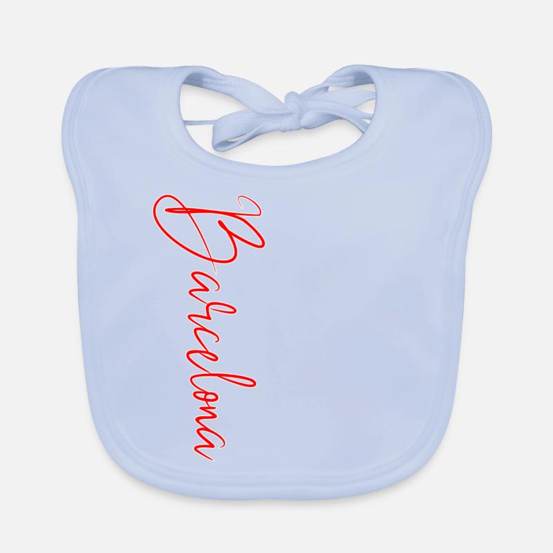 Barcelone Bavoir bio Bébé