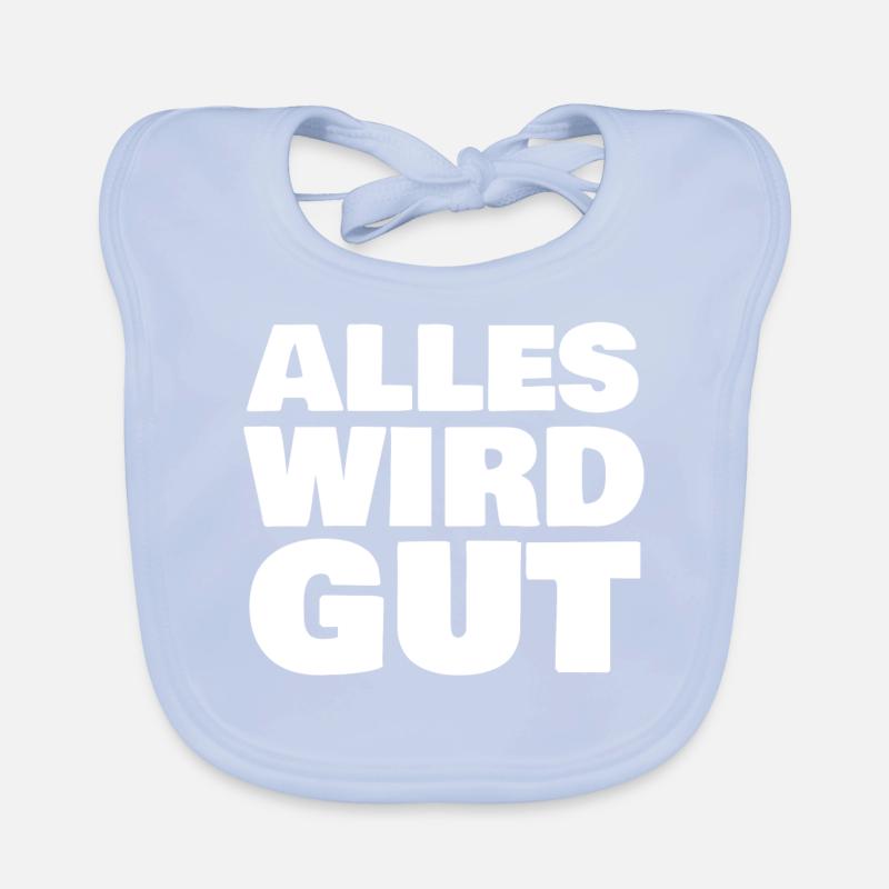 Everything will be fine Organic Baby Bibs