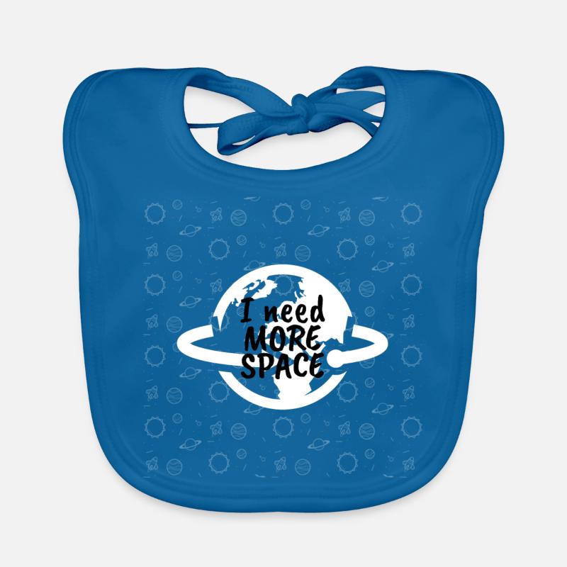 I NEED MORE SPACE Organic Baby Bibs