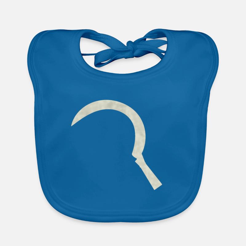 Scythe, hook Organic Baby Bibs