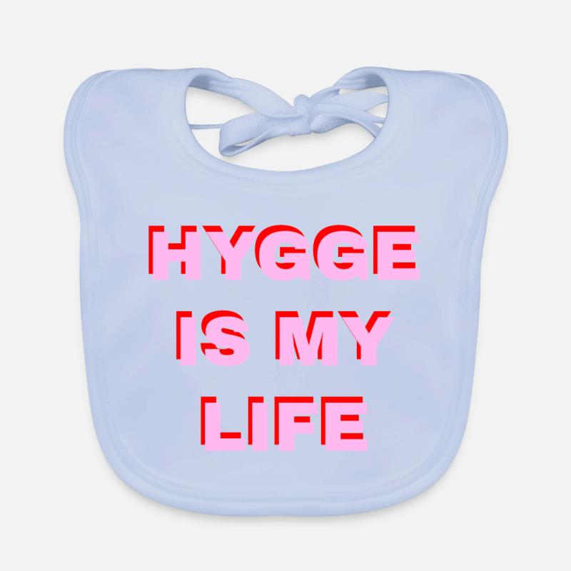 Hygge Is My Life Organic Baby Bibs