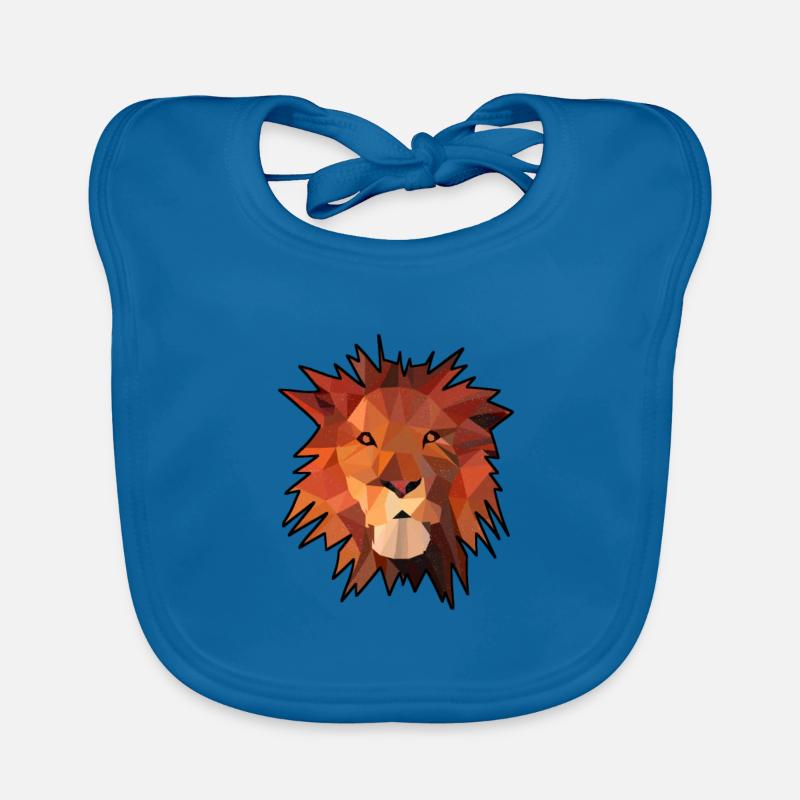 Löwe Geschenk Geschenkidee Baby Bio-Lätzchen