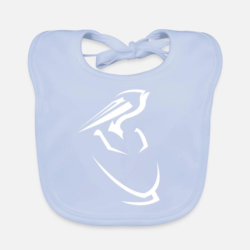 Conception de pélican Bavoir bio Bébé