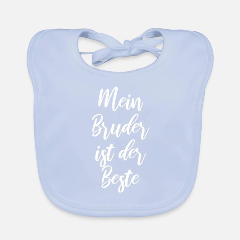 Mein Bruder ist der Beste Baby Bio-Lätzchen