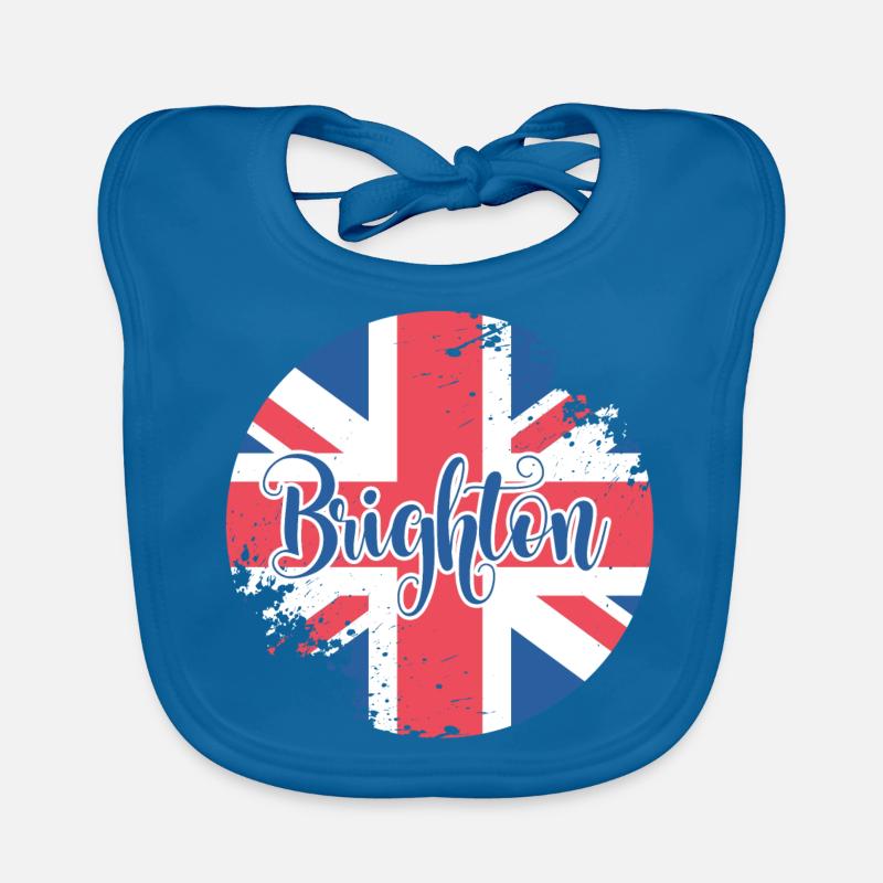 Button Brighton Organic Baby Bibs