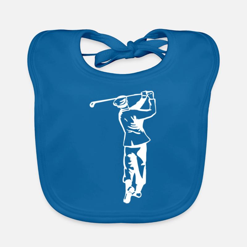 Golf - Golf - Golfeurs Bavoir bio Bébé