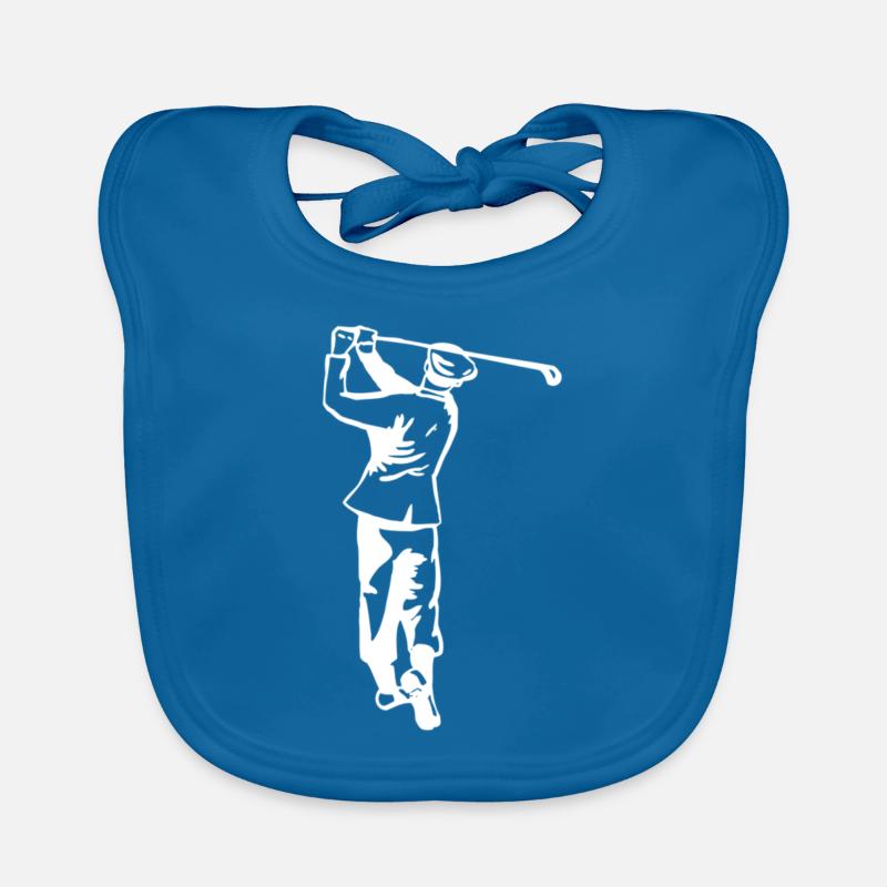 Golf - Golf - Golfeurs Bavoir bio Bébé