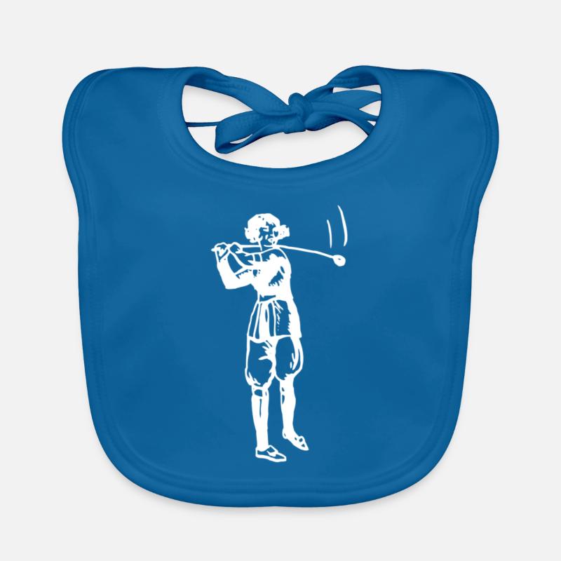 Golf - Golf - Golfeurs Bavoir bio Bébé