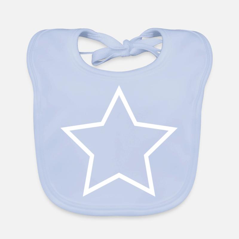 stjerne Hagesmække af økologisk bomuld