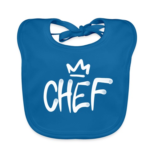 chef shirt weiss - Baby Bio-Lätzchen