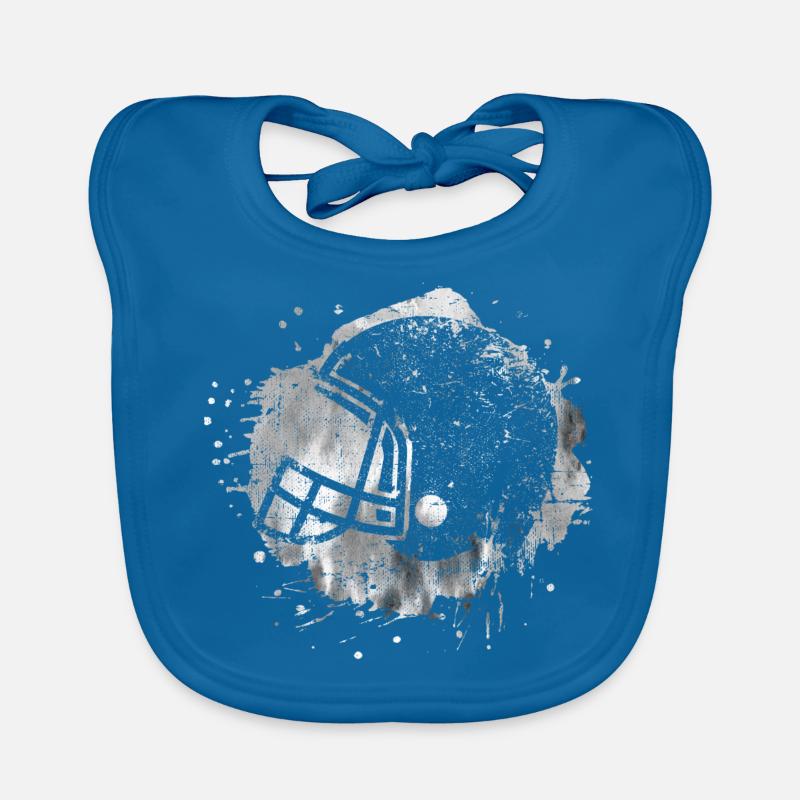 VOETBAL HELM Bio-slabbetje voor baby's