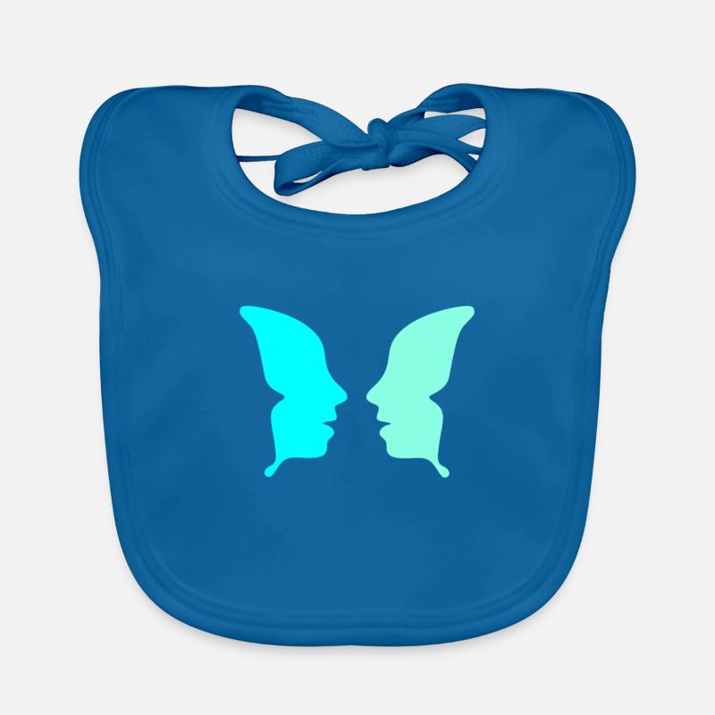 Optical Ilusion Organic Baby Bibs