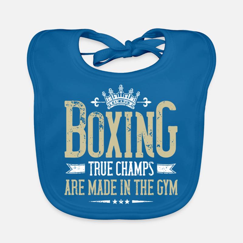 boxe champ 2000 Bavoir bio Bébé