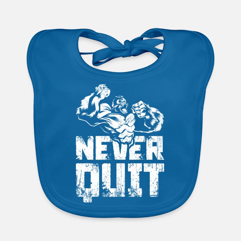 Motivation du gorille disant Bavoir bio Bébé