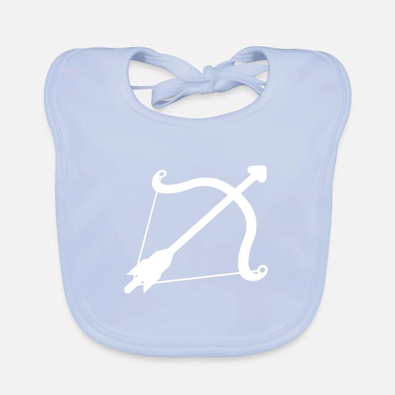 Arc et flèche Bavoir bio Bébé