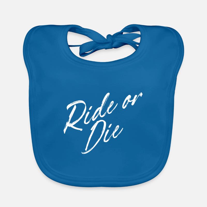 Ride or Die Organic Baby Bibs