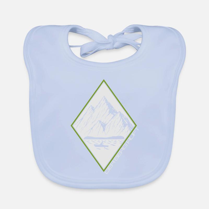 Der Berg ruft Baby Bio-Lätzchen