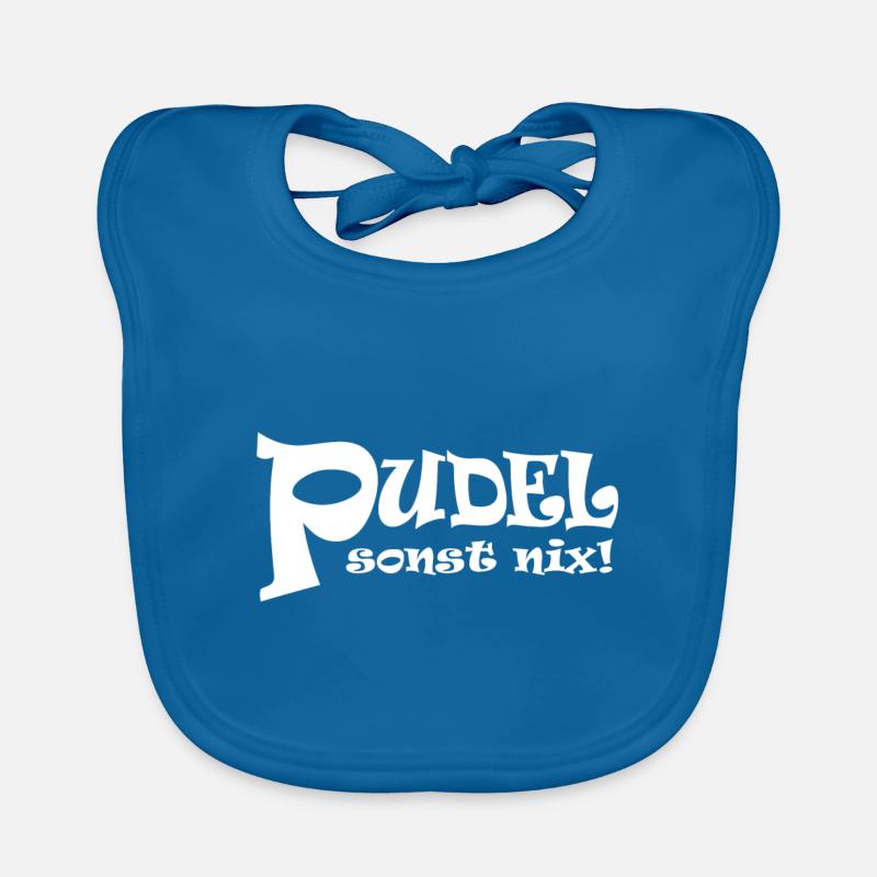 Pudel - sonst nix! Baby Bio-Lätzchen