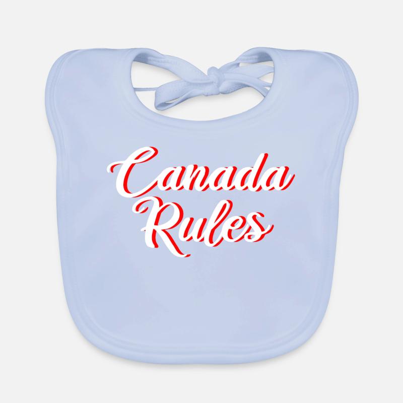 CANADA RULES Baby Bio-Lätzchen