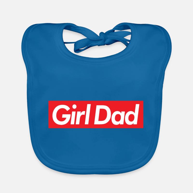Fille papa Bavoir bio Bébé