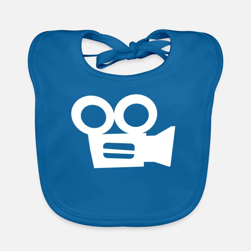 camera operator Organic Baby Bibs