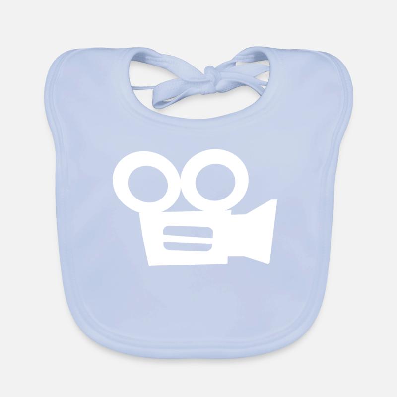 camera operator Organic Baby Bibs