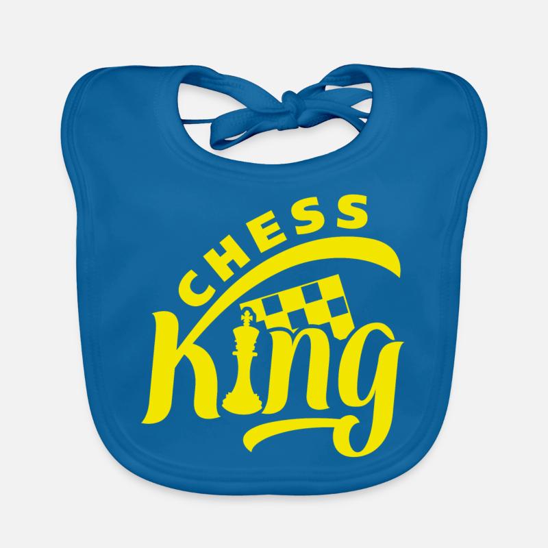 Chess King Chess dicton Bavoir bio Bébé
