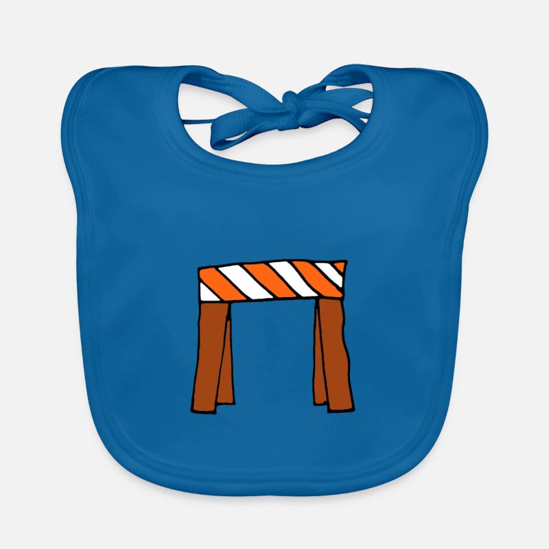 Closure of construction site Organic Baby Bibs