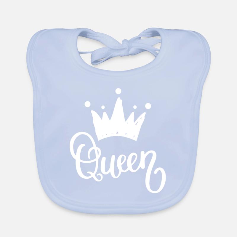 queen crown Organic Baby Bibs