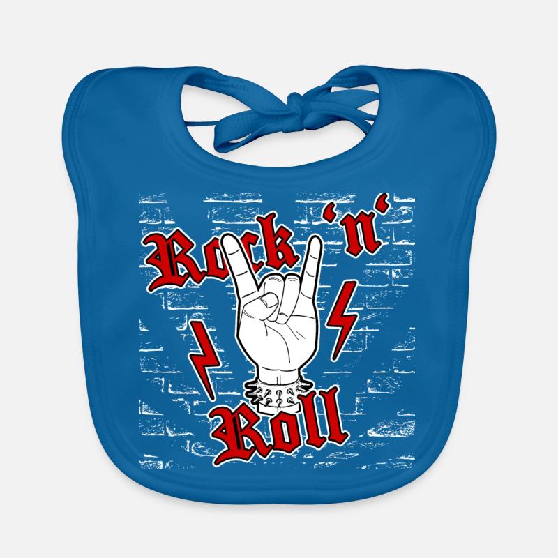 Rock n Roll Bavoir bio Bébé