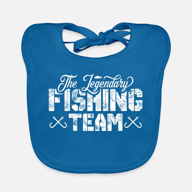 Équipage de pêcheur de l'équipe de pêche Bavoir bio Bébé