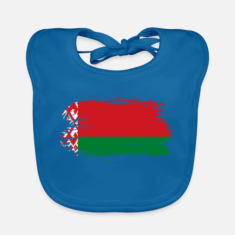 Belarus Belarus Flag Organic Baby Bibs